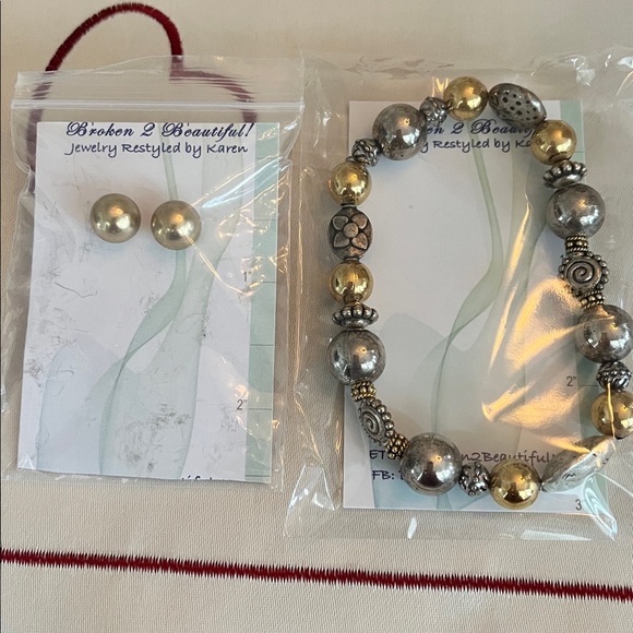 Ball Jewelry Set - Picture 2 of 4